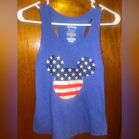Disney | Tops | Disneys Mickey Mouse Family Fun Tank Top Size Juniors ...